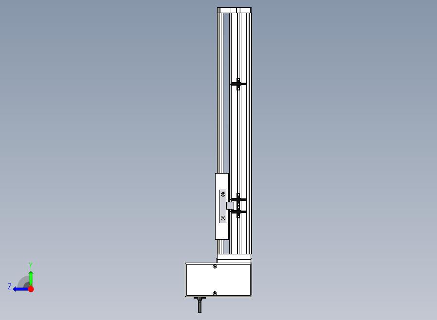 SYM14-RU-250滚珠花健、支撑座、滚珠丝杠、交叉导轨、直线模组