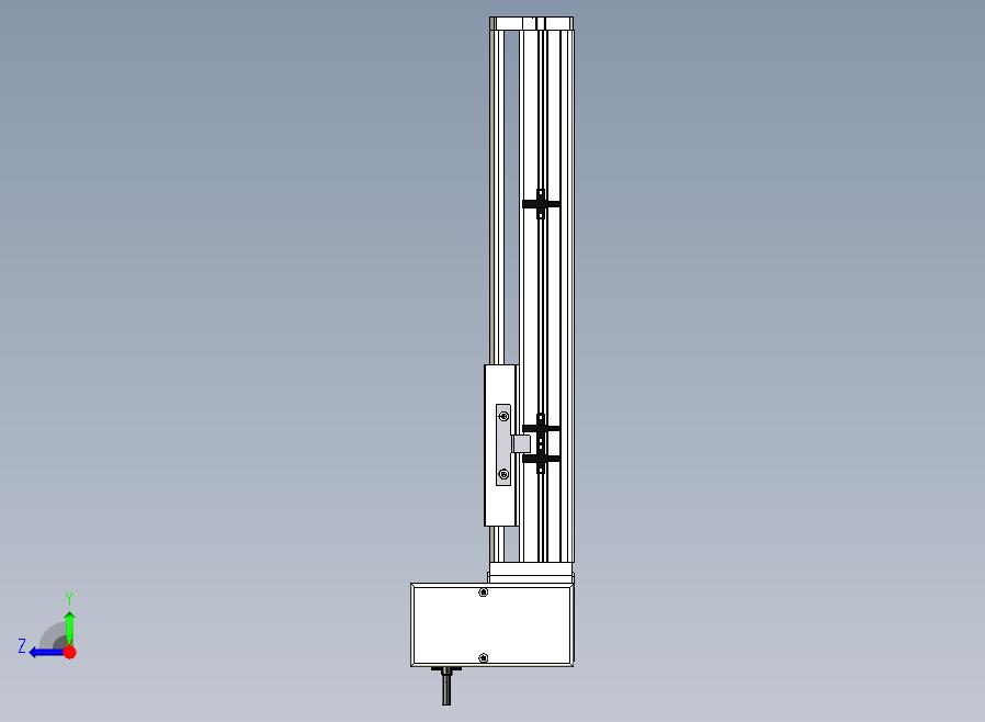 SYM14-RU-200滚珠花健、支撑座、滚珠丝杠、交叉导轨、直线模组