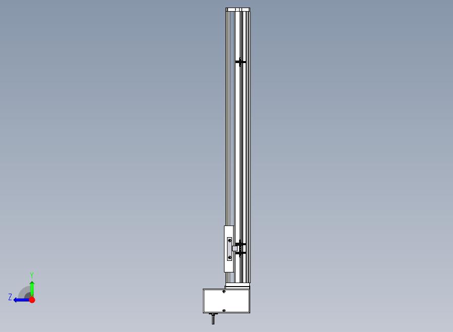 SYM14-RU-550滚珠花健、支撑座、滚珠丝杠、交叉导轨、直线模组