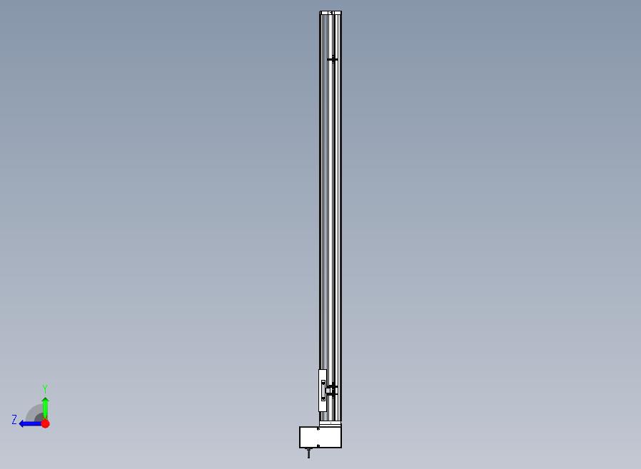 SYM14-RU-1100滚珠花健、支撑座、滚珠丝杠、交叉导轨、直线模组