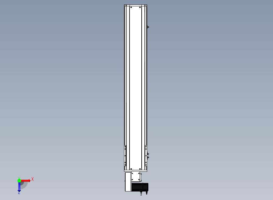 SYM17-950-L滚珠花健、支撑座、滚珠丝杠、交叉导轨、直线模组