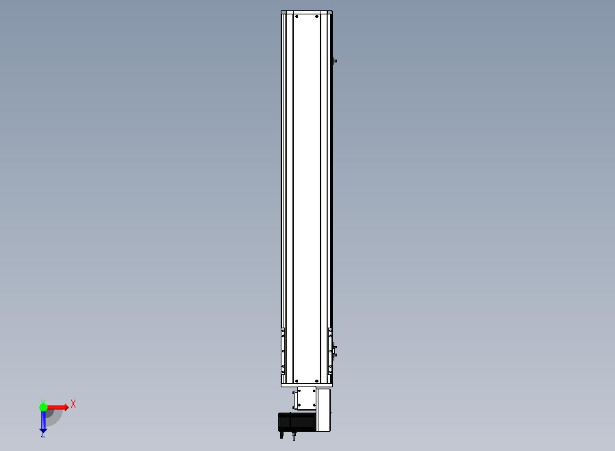 SYM17-950-R滚珠花健、支撑座、滚珠丝杠、交叉导轨、直线模组