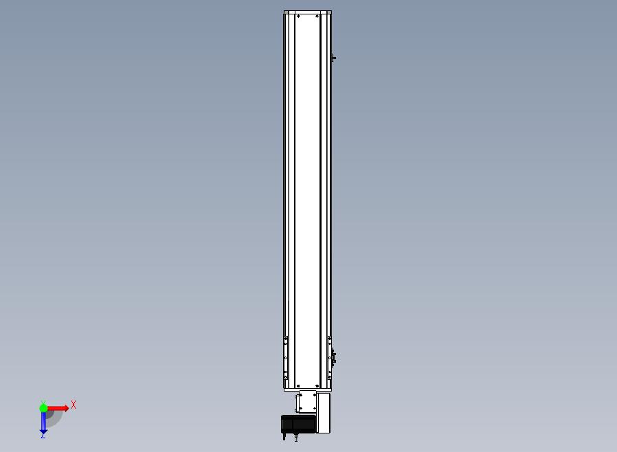 SYM17-1050-R滚珠花健、支撑座、滚珠丝杠、交叉导轨、直线模组