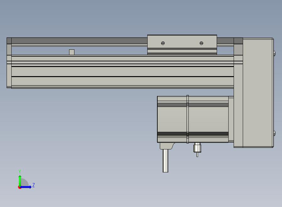 SYS12-100-BM-200W滚珠花健、支撑座、滚珠丝杠、交叉导轨、直线模组.STEP