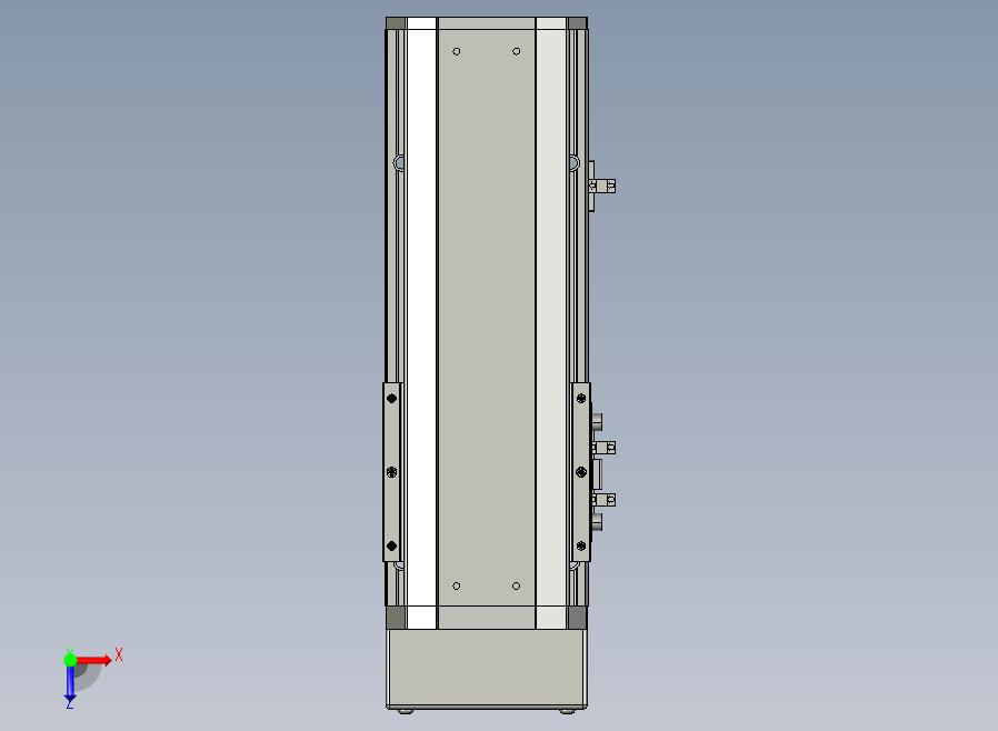 SYS12-100-BM-200W滚珠花健、支撑座、滚珠丝杠、交叉导轨、直线模组.STEP