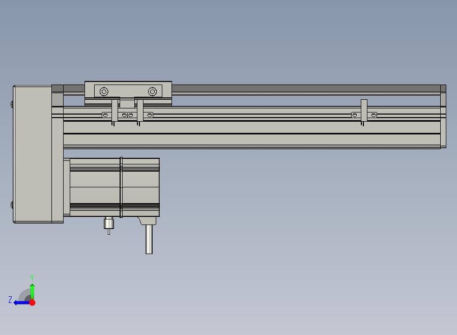 SYS12-200-BM-200W滚珠花健、支撑座、滚珠丝杠、交叉导轨、直线模组.STEP