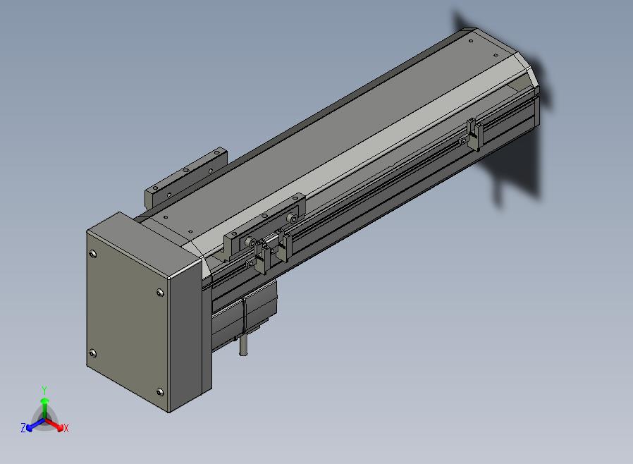 SYS12-200-BM-200W滚珠花健、支撑座、滚珠丝杠、交叉导轨、直线模组.STEP