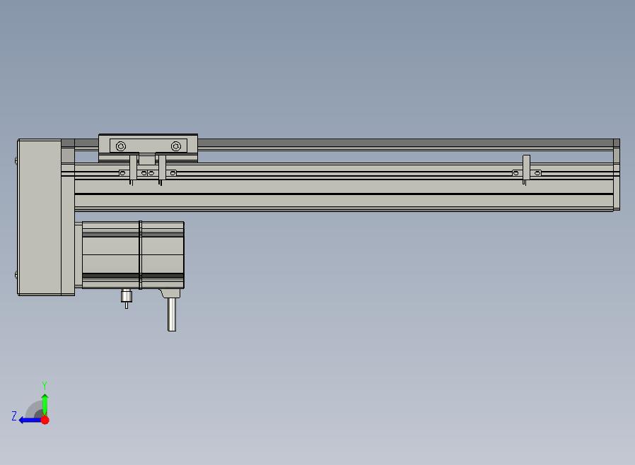 SYS12-300-BM-200W滚珠花健、支撑座、滚珠丝杠、交叉导轨、直线模组.STEP