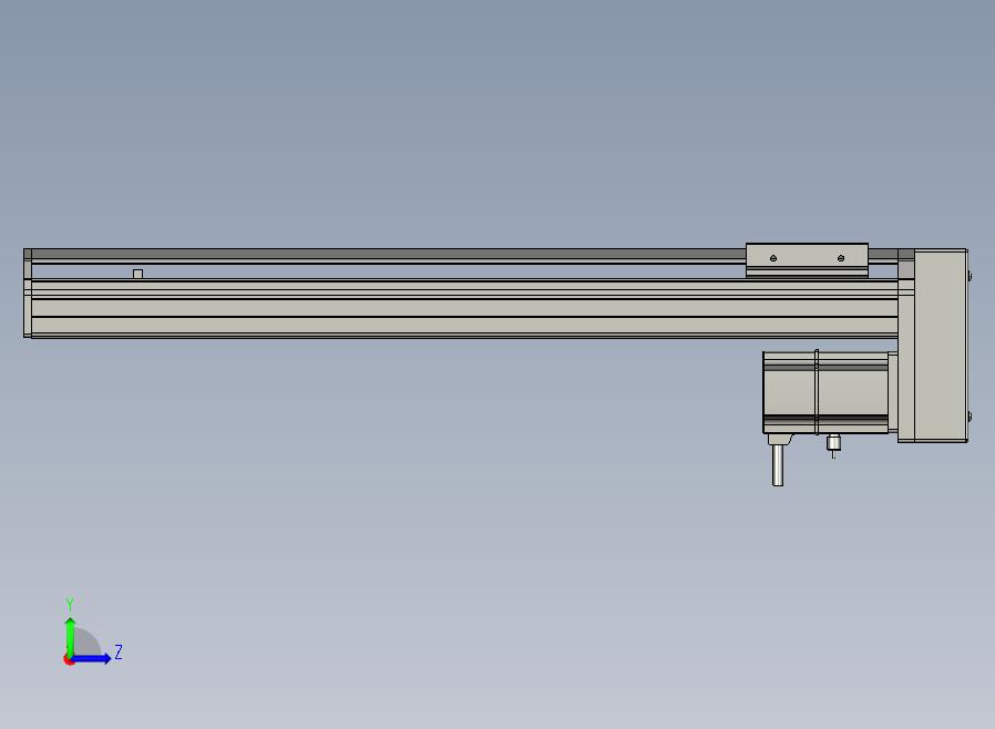 SYS12-450-BM-200W滚珠花健、支撑座、滚珠丝杠、交叉导轨、直线模组.STEP