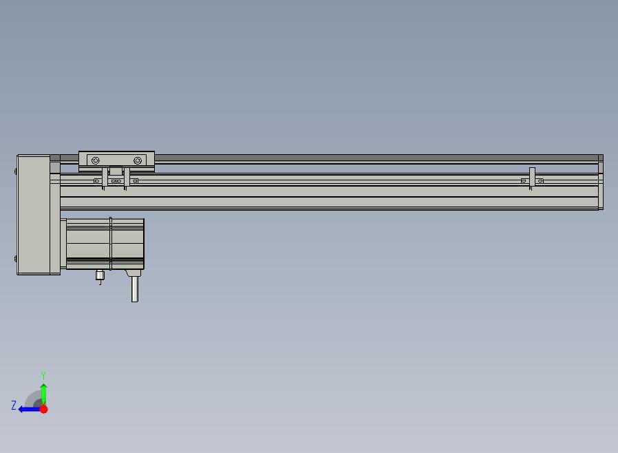 SYS12-450-BM-200W滚珠花健、支撑座、滚珠丝杠、交叉导轨、直线模组.STEP