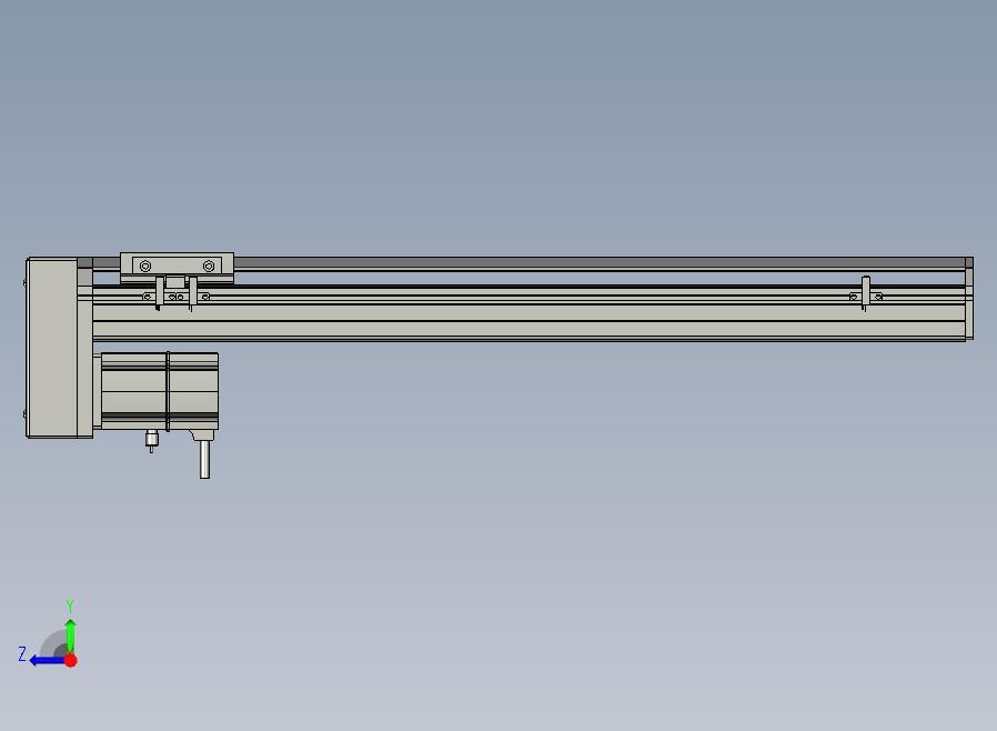 SYS12-500-BM-200W滚珠花健、支撑座、滚珠丝杠、交叉导轨、直线模组.STEP