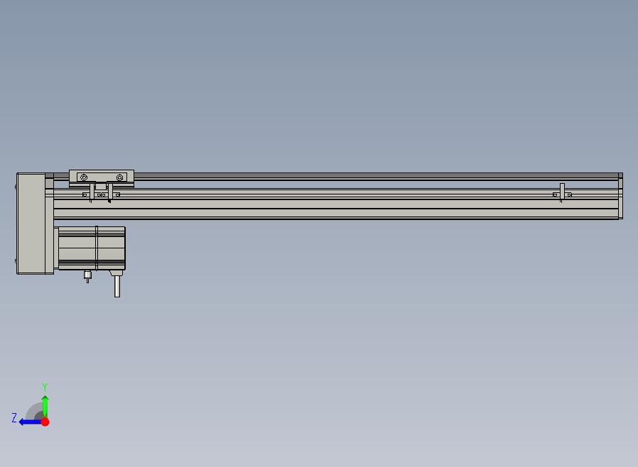 SYS12-600-BM-200W滚珠花健、支撑座、滚珠丝杠、交叉导轨、直线模组.STEP