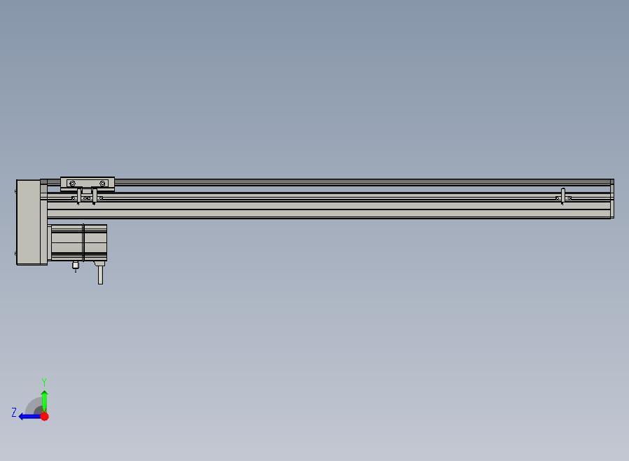 SYS12-750-BM-200W滚珠花健、支撑座、滚珠丝杠、交叉导轨、直线模组.STEP