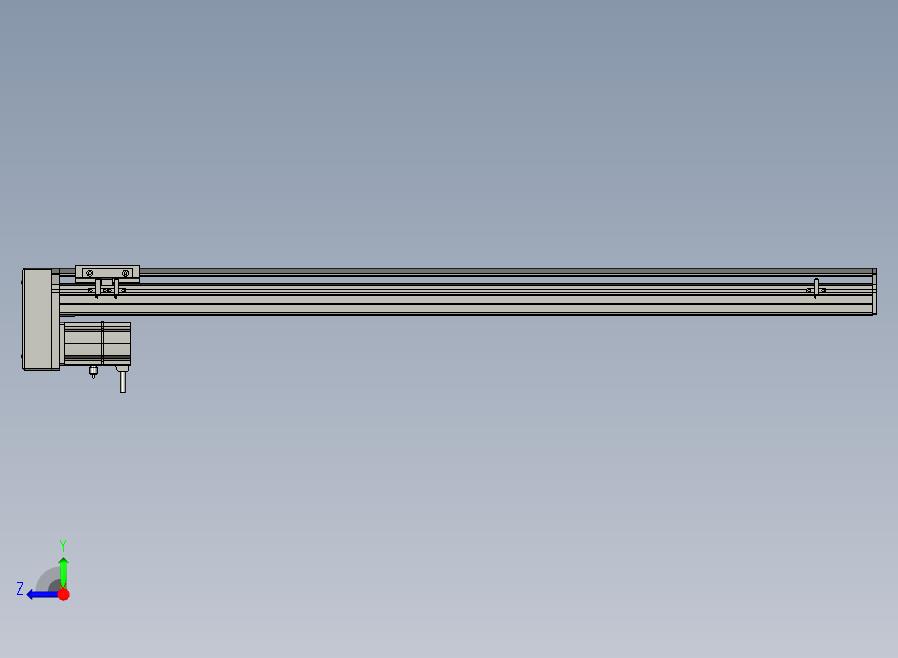 SYS12-950-BM-200W滚珠花健、支撑座、滚珠丝杠、交叉导轨、直线模组.STEP