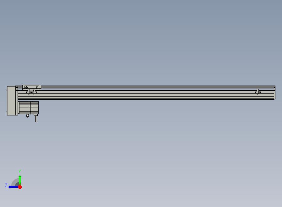 SYS12-1050-BM-200W滚珠花健、支撑座、滚珠丝杠、交叉导轨、直线模组.STEP