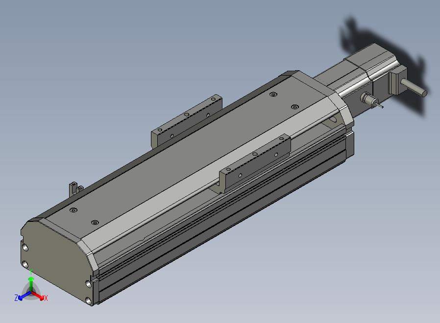 SYS12-BC-100-100W滚珠花健、支撑座、滚珠丝杠、交叉导轨、直线模组.STEP