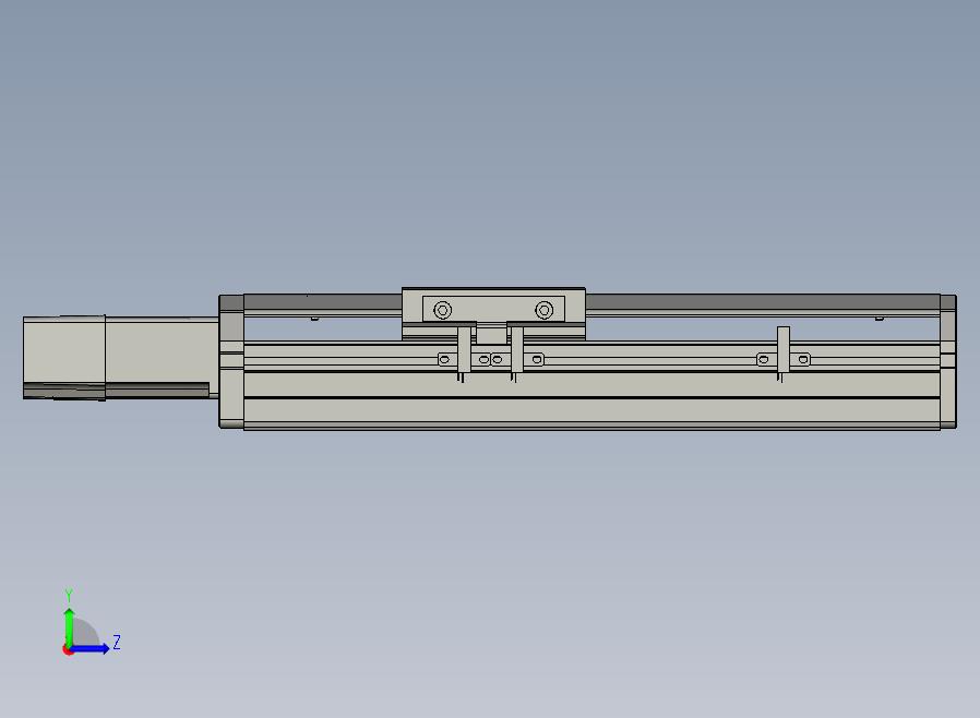 SYS12-BC-100-100W滚珠花健、支撑座、滚珠丝杠、交叉导轨、直线模组.STEP