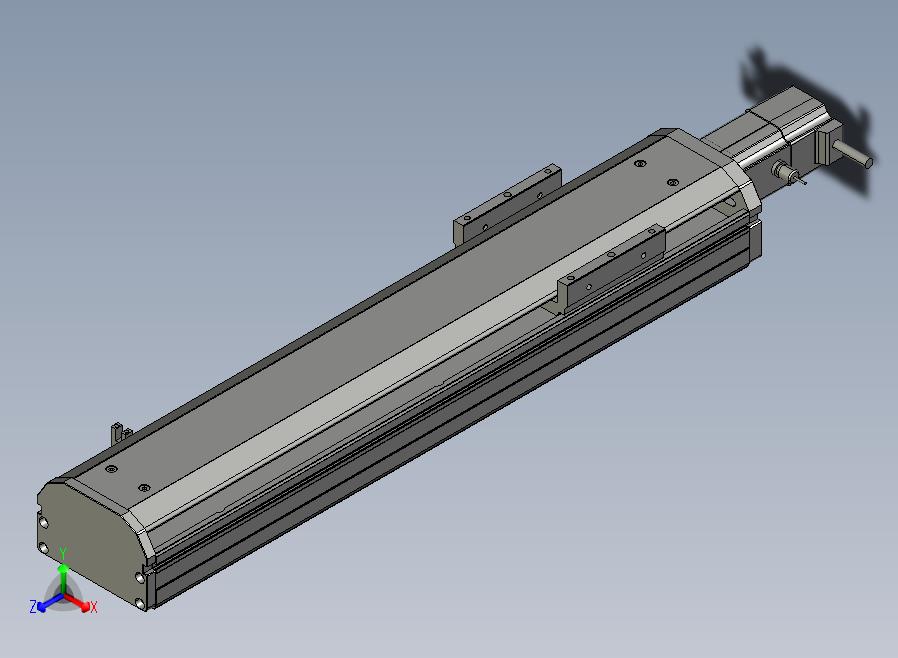 SYS12-BC-300-100W滚珠花健、支撑座、滚珠丝杠、交叉导轨、直线模组.STEP