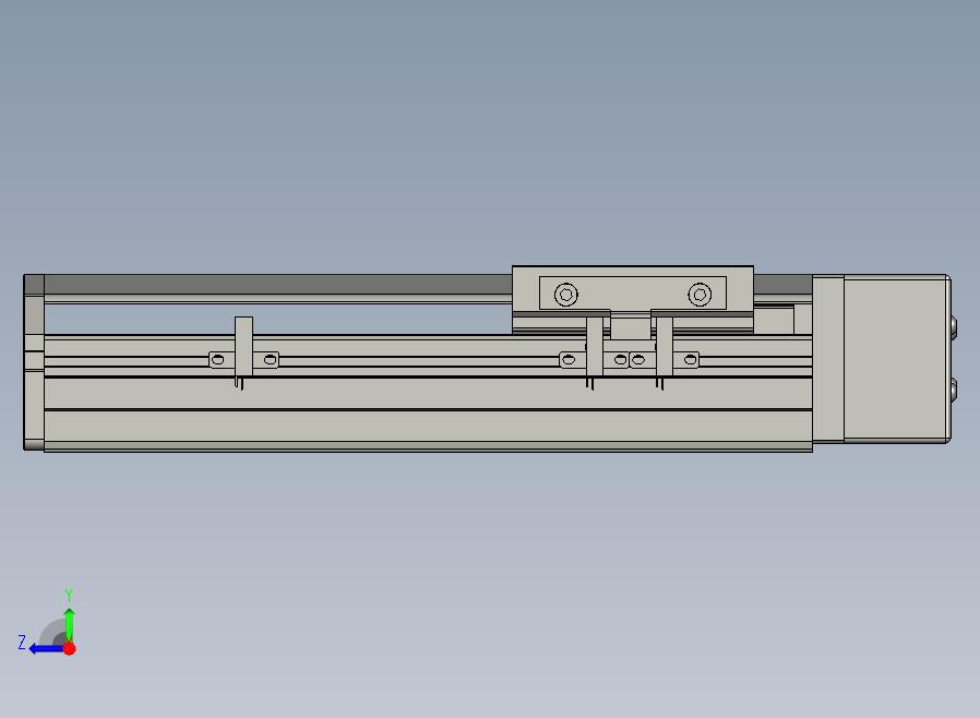 SYS12-BL-100-200W滚珠花健、支撑座、滚珠丝杠、交叉导轨、直线模组.STEP