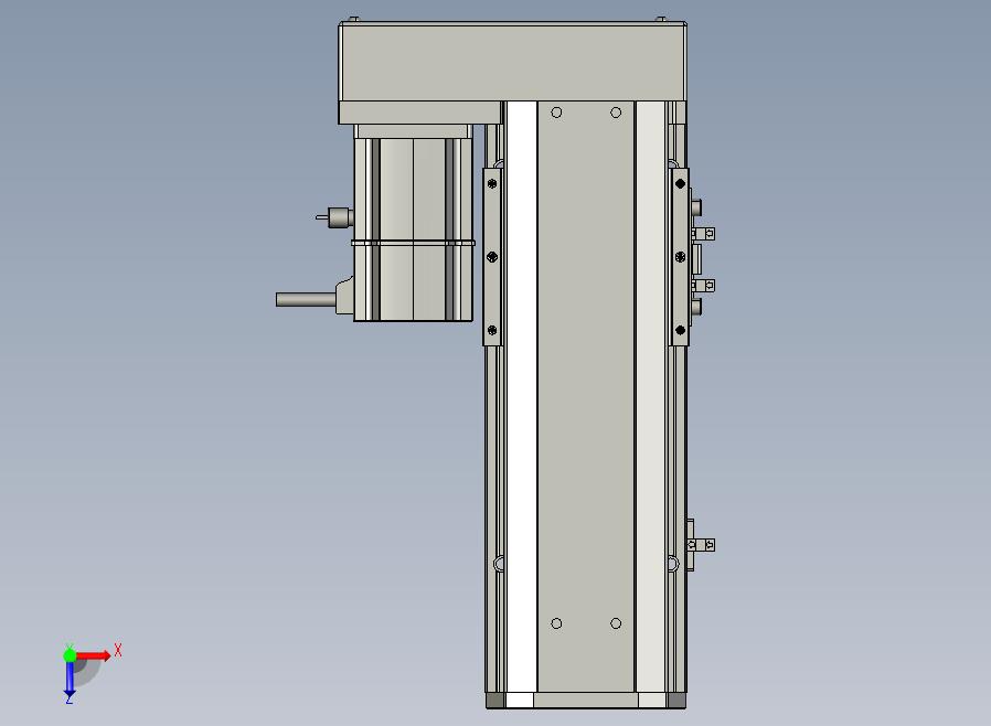 SYS12-BL-100-200W滚珠花健、支撑座、滚珠丝杠、交叉导轨、直线模组.STEP