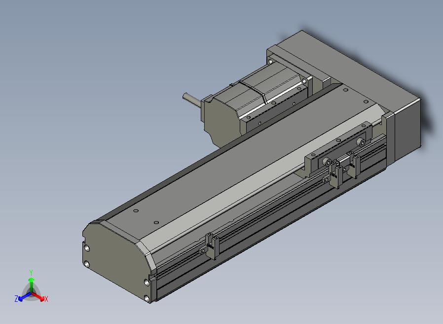 SYS12-BL-150-200W滚珠花健、支撑座、滚珠丝杠、交叉导轨、直线模组.STEP