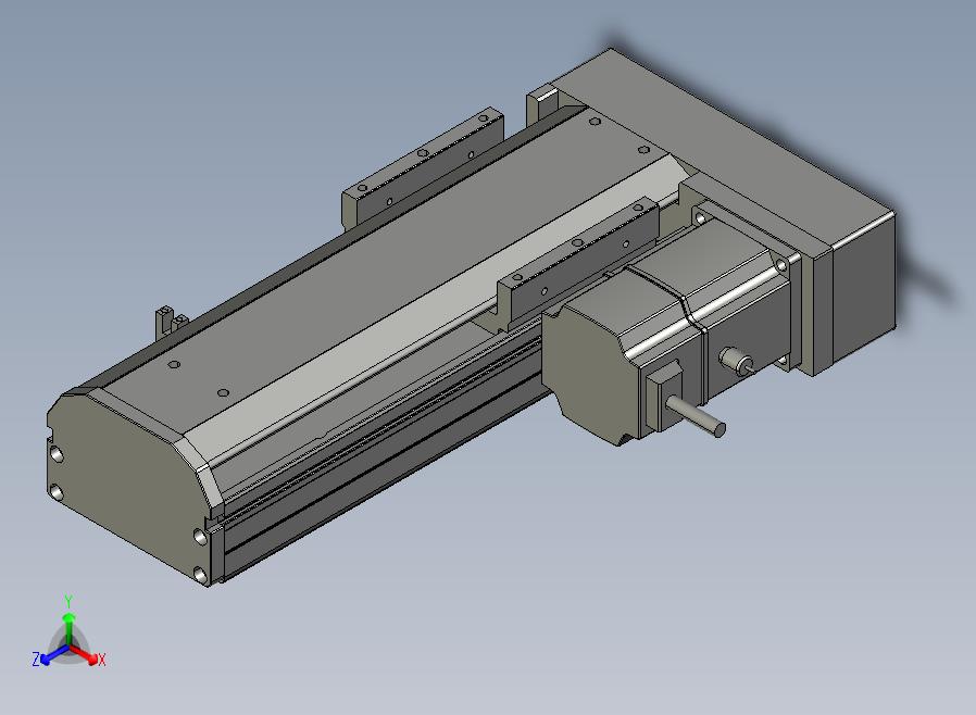 SYS12-BR-100-200W滚珠花健、支撑座、滚珠丝杠、交叉导轨、直线模组.STEP