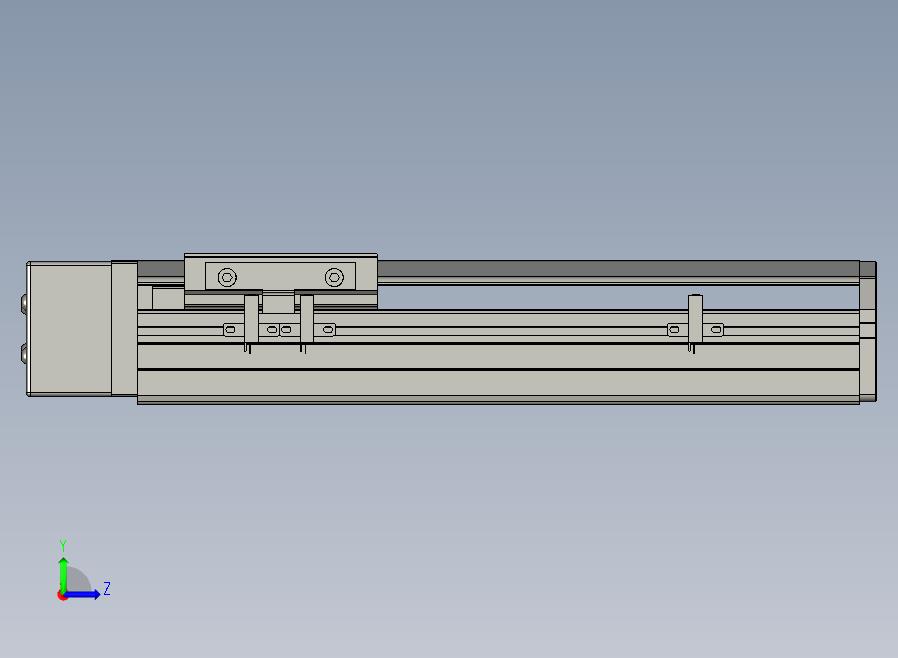 SYS12-BR-150-200W滚珠花健、支撑座、滚珠丝杠、交叉导轨、直线模组.STEP