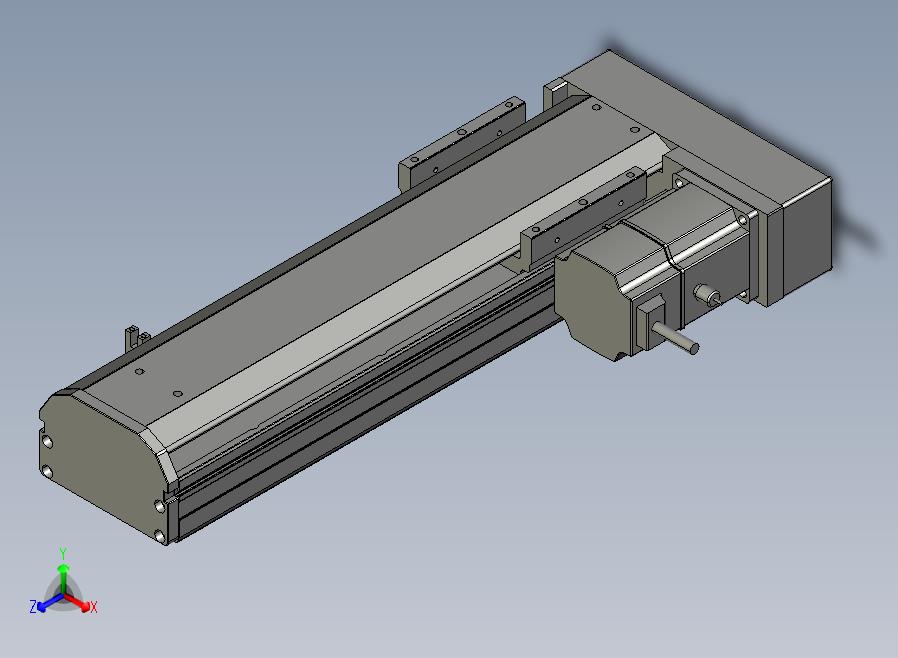 SYS12-BR-200-200W滚珠花健、支撑座、滚珠丝杠、交叉导轨、直线模组.STEP