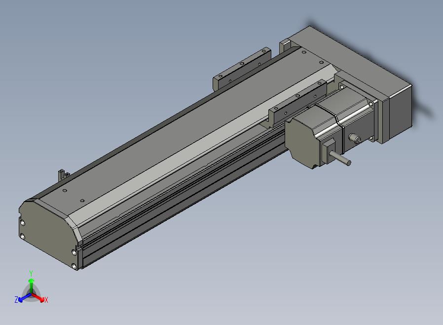 SYS12-BR-250-200W滚珠花健、支撑座、滚珠丝杠、交叉导轨、直线模组.STEP