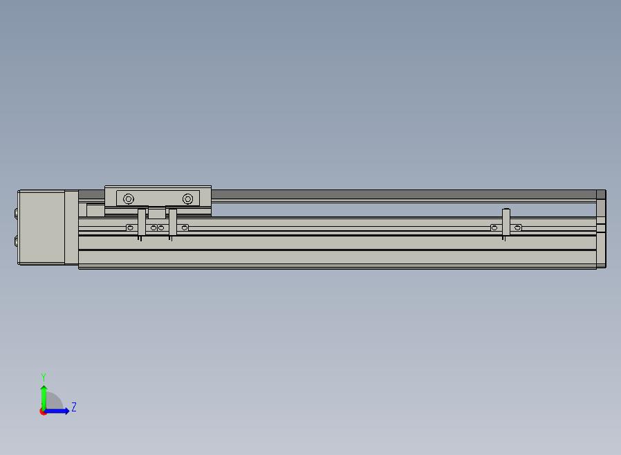 SYS12-BR-250-200W滚珠花健、支撑座、滚珠丝杠、交叉导轨、直线模组.STEP