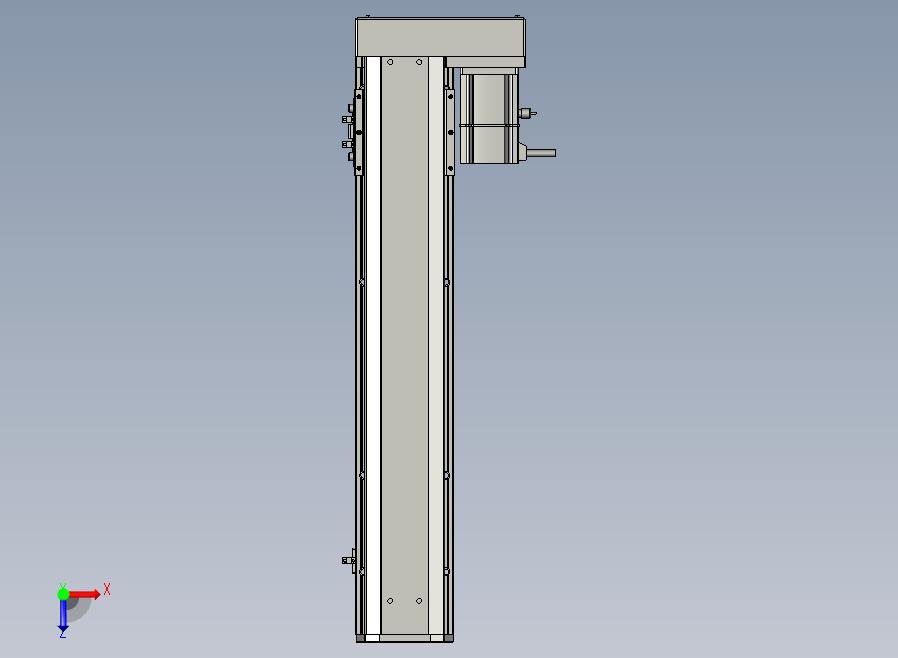 SYS12-BR-400-200W滚珠花健、支撑座、滚珠丝杠、交叉导轨、直线模组.STEP