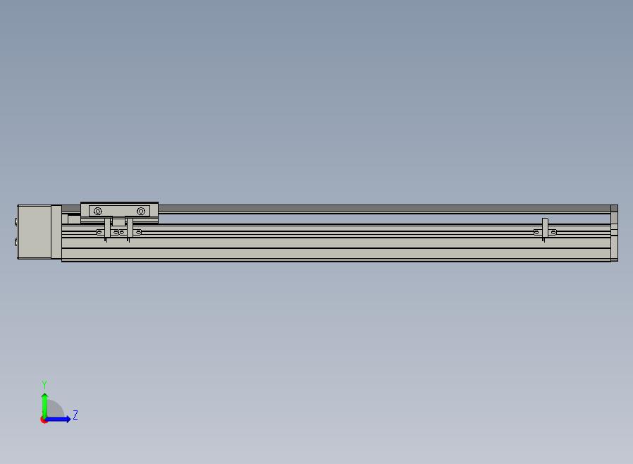 SYS12-BR-450-200W滚珠花健、支撑座、滚珠丝杠、交叉导轨、直线模组.STEP