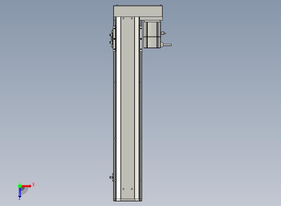 SYS12-BR-450-200W滚珠花健、支撑座、滚珠丝杠、交叉导轨、直线模组.STEP