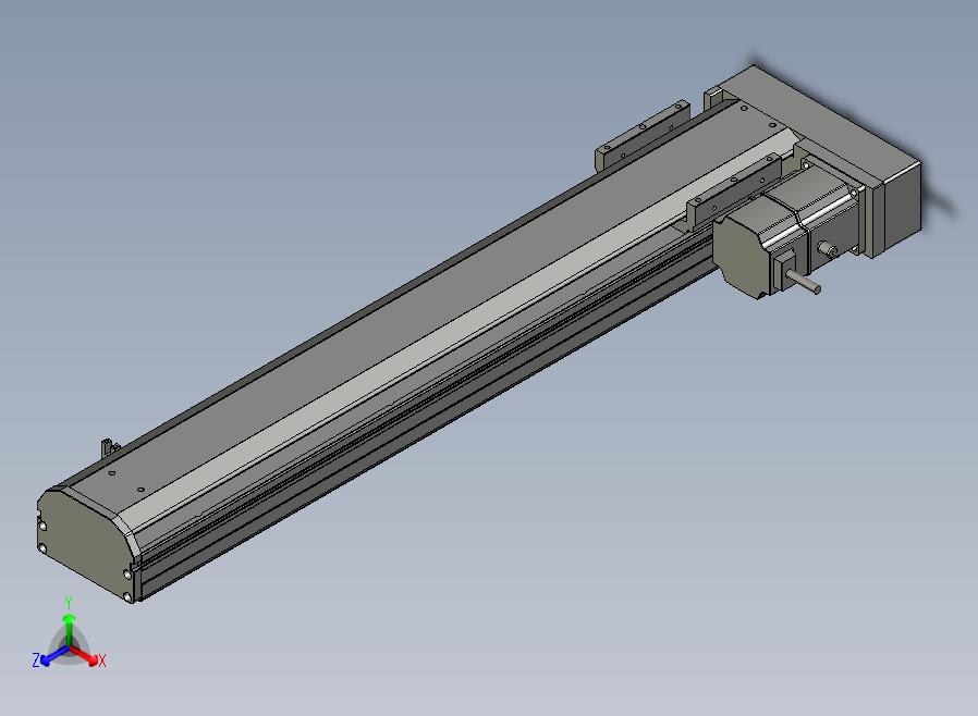 SYS12-BR-500-200W滚珠花健、支撑座、滚珠丝杠、交叉导轨、直线模组.STEP