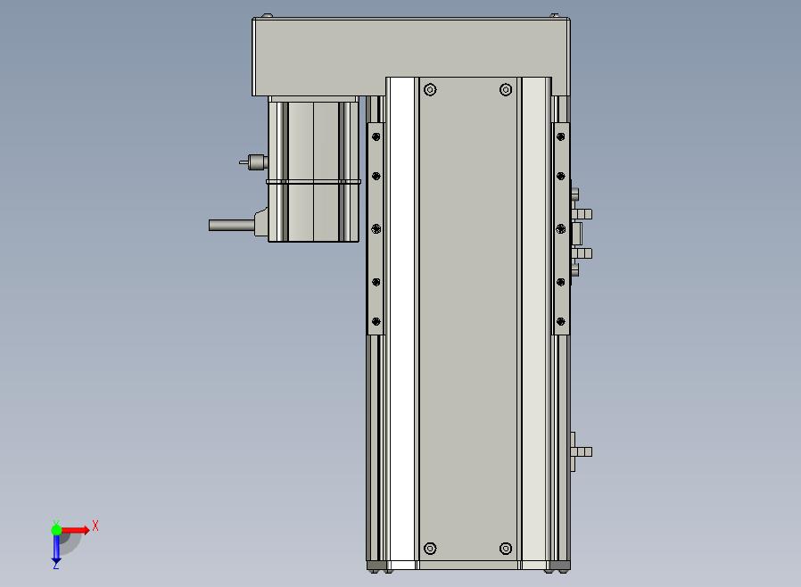 SYS14-100-BL-200W滚珠花健、支撑座、滚珠丝杠、交叉导轨、直线模组.STEP