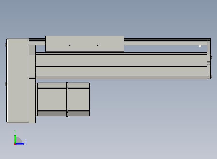 SYS14-100-BM-200W滚珠花健、支撑座、滚珠丝杠、交叉导轨、直线模组.STEP