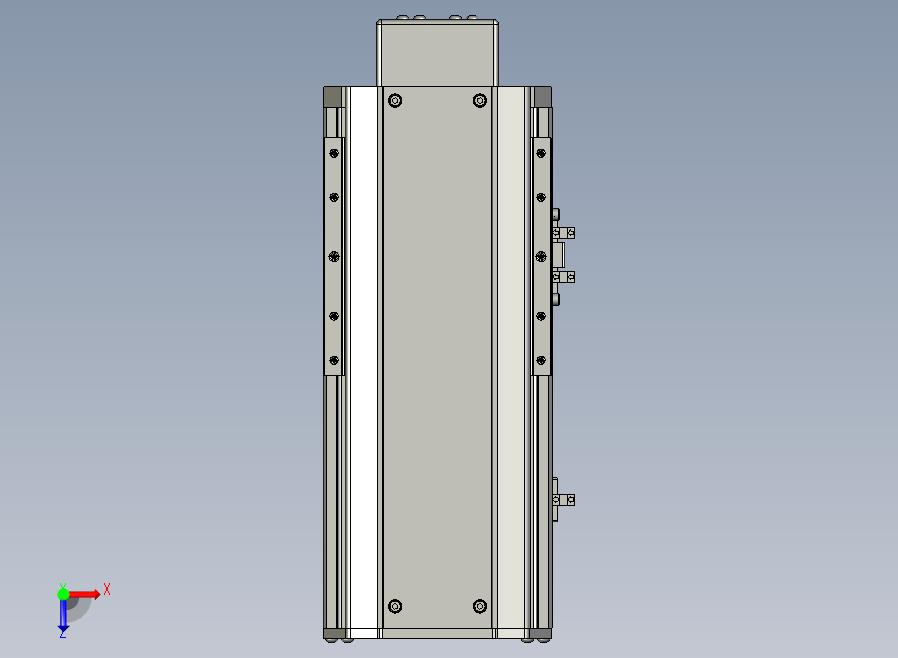 SYS14-100-BM-200W滚珠花健、支撑座、滚珠丝杠、交叉导轨、直线模组.STEP