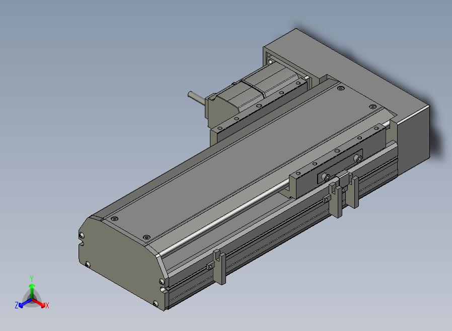 SYS14-150-BL-200W滚珠花健、支撑座、滚珠丝杠、交叉导轨、直线模组.STEP