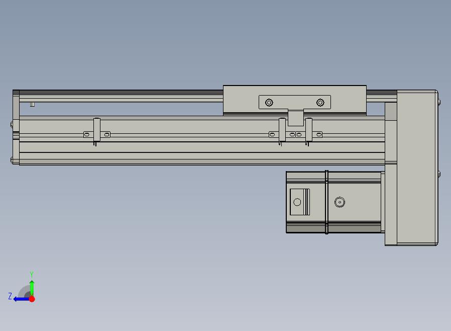 SYS14-150-BM-200W滚珠花健、支撑座、滚珠丝杠、交叉导轨、直线模组.STEP