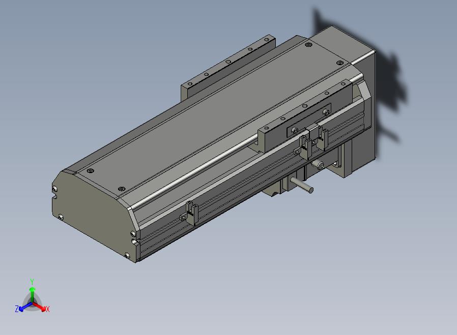 SYS14-150-BM-200W滚珠花健、支撑座、滚珠丝杠、交叉导轨、直线模组.STEP