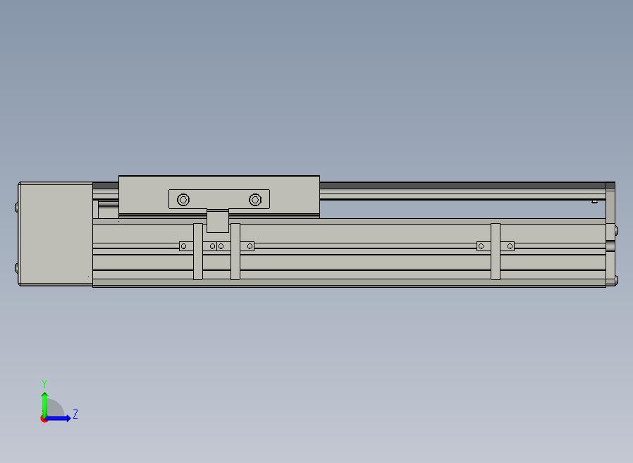 SYS14-150-BR-200W滚珠花健、支撑座、滚珠丝杠、交叉导轨、直线模组.STEP