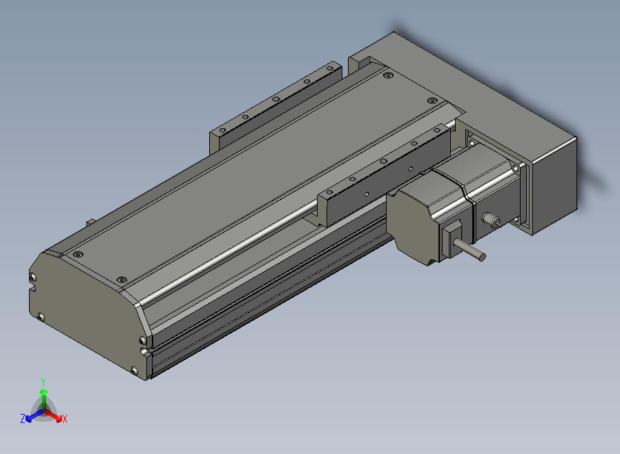 SYS14-150-BR-200W滚珠花健、支撑座、滚珠丝杠、交叉导轨、直线模组.STEP