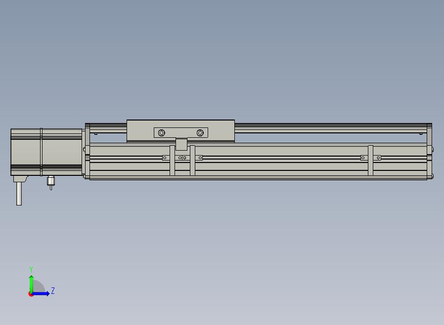 SYS14-150-BR-200W滚珠花健、支撑座、滚珠丝杠、交叉导轨、直线模组.STEP