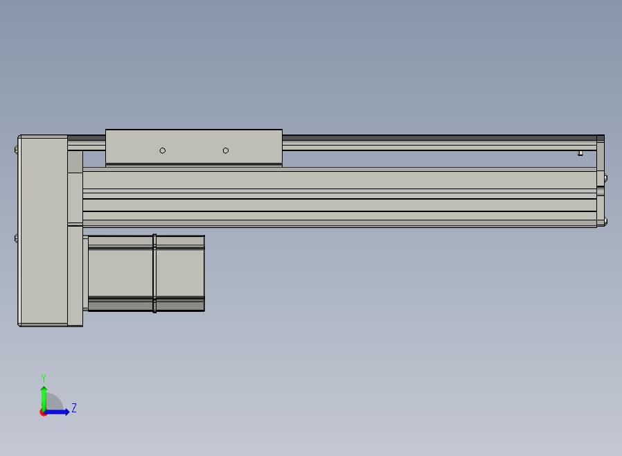 SYS14-200-BM-200W滚珠花健、支撑座、滚珠丝杠、交叉导轨、直线模组.STEP