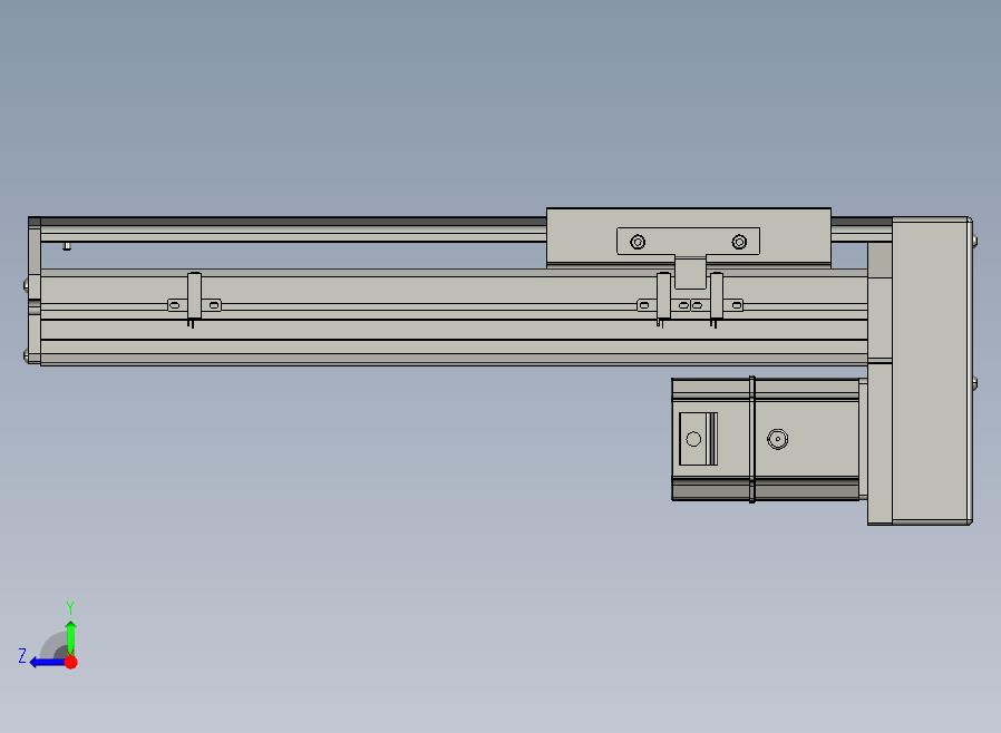 SYS14-200-BM-200W滚珠花健、支撑座、滚珠丝杠、交叉导轨、直线模组.STEP