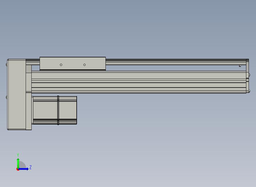 SYS14-250-BM-200W滚珠花健、支撑座、滚珠丝杠、交叉导轨、直线模组.STEP