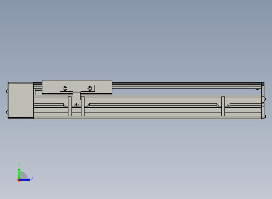 SYS14-250-BR-200W滚珠花健、支撑座、滚珠丝杠、交叉导轨、直线模组.STEP