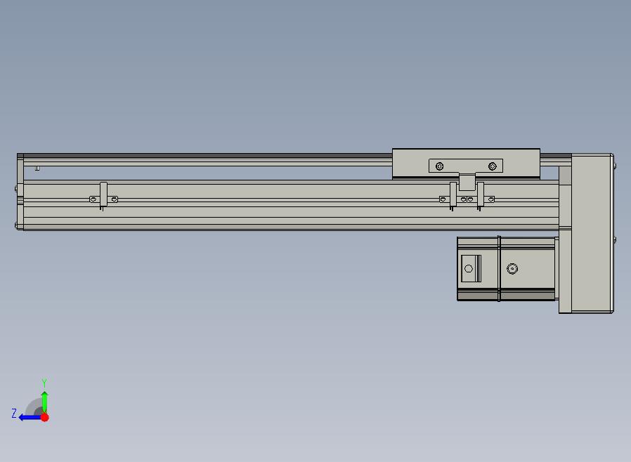 SYS14-300-BM-200W滚珠花健、支撑座、滚珠丝杠、交叉导轨、直线模组.STEP