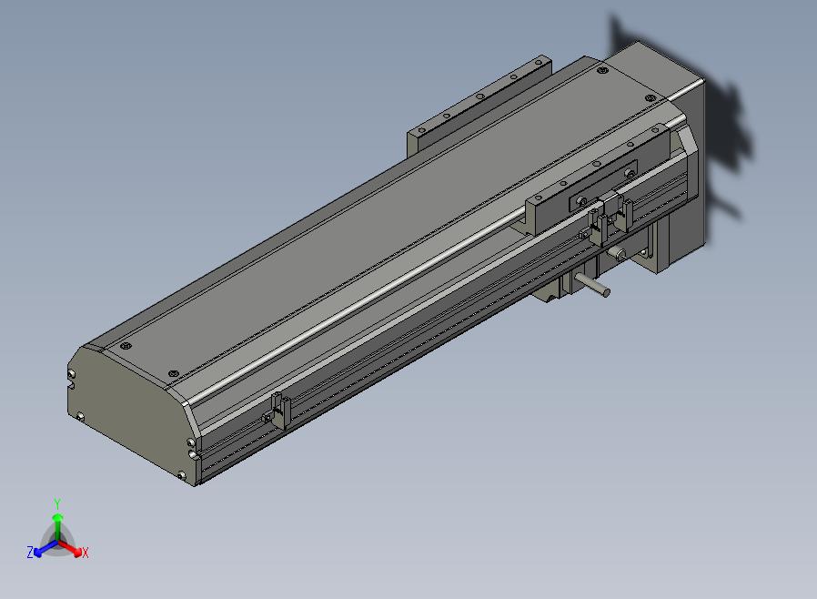 SYS14-300-BM-200W滚珠花健、支撑座、滚珠丝杠、交叉导轨、直线模组.STEP