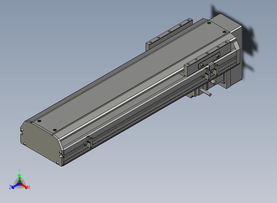 SYS14-350-BM-200W滚珠花健、支撑座、滚珠丝杠、交叉导轨、直线模组.STEP